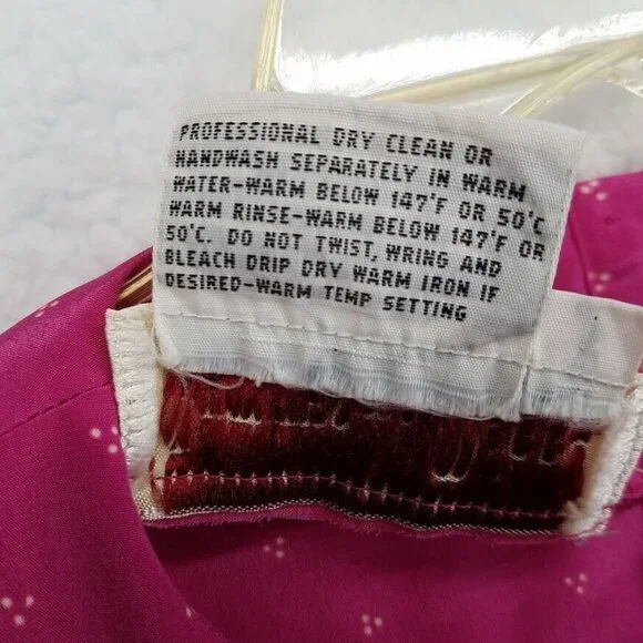 Petites For Maggy Secretary  Dress Size 6 Puff‎ Sleeve Pleated Top Vintage 80s - Picture 4 of 10